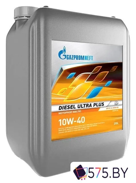 Моторное масло Gazpromneft Diesel Ultra Plus 10W-40 CI-4 20л в магазине 575.by
