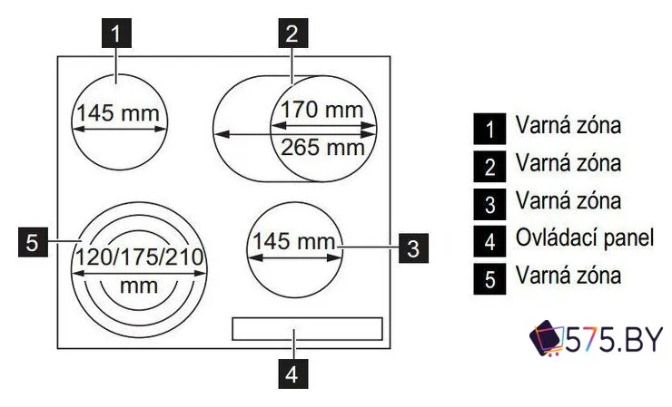 Варочная панель Electrolux EHF46547XK в магазине 575.by