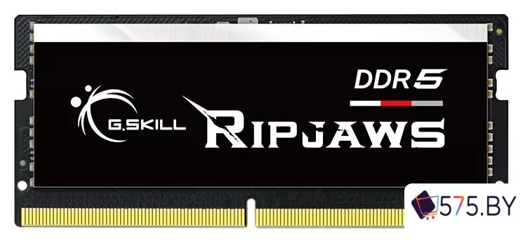 Оперативная память G.Skill Ripjaws 32ГБ DDR5 SODIMM 5600МГц F5-5600S4040A32GX1-RS в магазине 575.by
