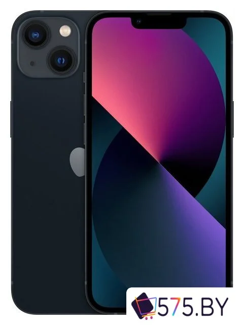 Телефон Apple iPhone 13 128GB (темная ночь) в магазине 575.by