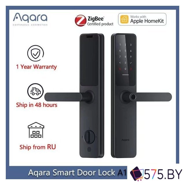 Дверной замок Aqara Door Lock A100 Zigbee ZNMS02ES в магазине 575.by