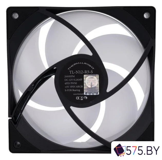 Вентилятор для корпуса Thermalright TL-N12-R5-S (черный) в магазине 575.by