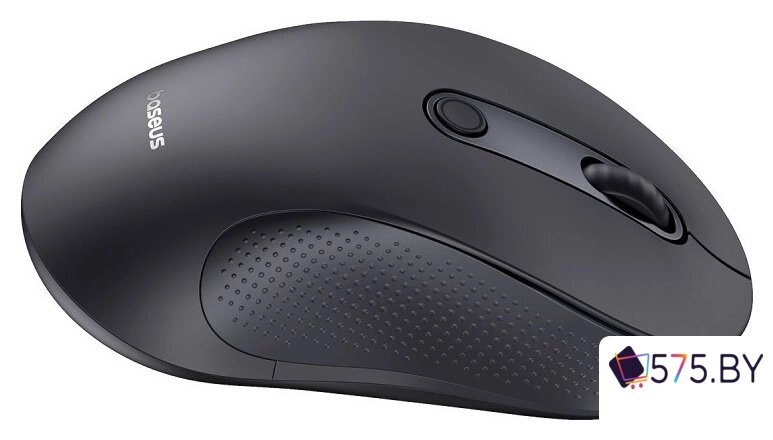 Мышь Baseus F02 Ergonomic Wireless Mouse (черный, без батарейки в комплекте) в магазине 575.by