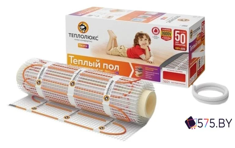 Нагревательный мат Теплолюкс Tropix МНН 14 кв.м. 2240 Вт в магазине 575.by