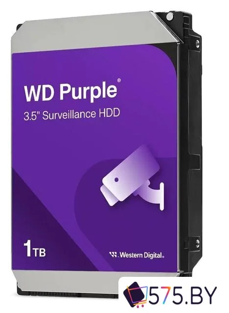Жесткий диск WD Purple Surveillance 3TB WD34PURZ в магазине 575.by