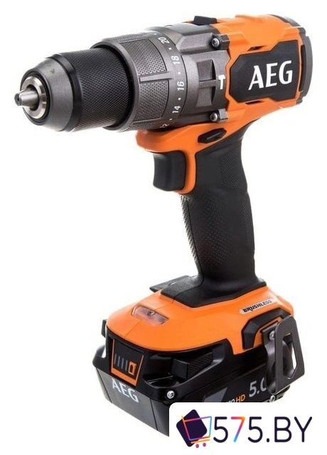 Ударная дрель-шуруповерт AEG Powertools BSB 18C3BL-502C 4935478939 (с 2-мя АКБ 5 Ач, кейс) в магазине 575.by