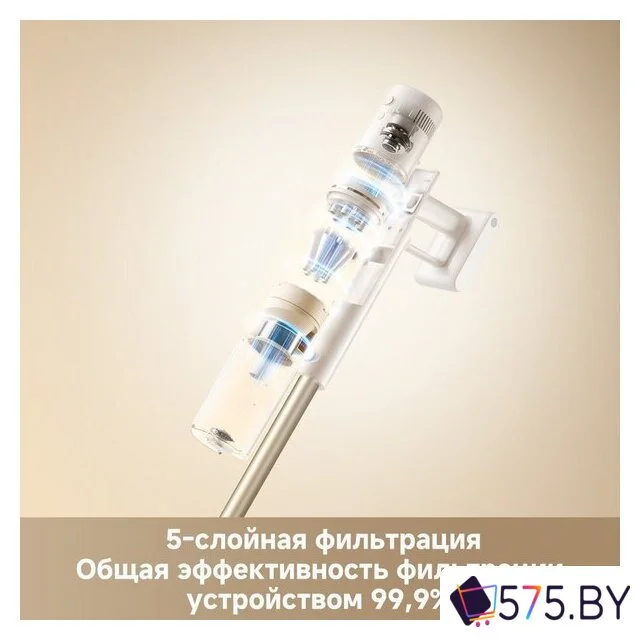 Пылесос Dreame Cordless Vacuum Cleaner R10s Essential VZV29A (евровилка, белый) в магазине 575.by