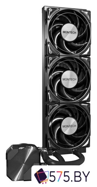 Система жидкостного охлаждения для процессора Montech HyperFlow Silent 360 (черный) в магазине 575.by