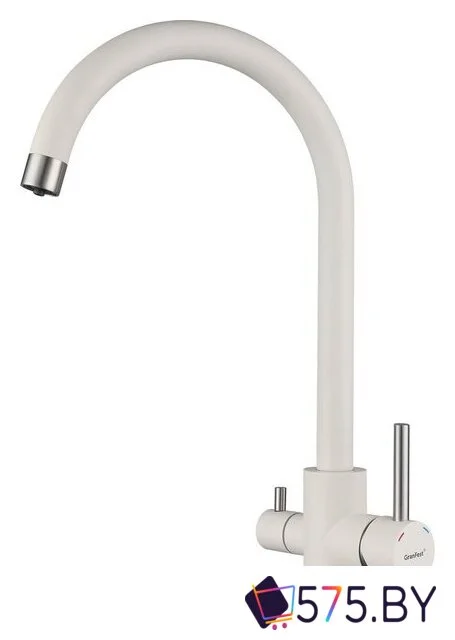 Смеситель GranFest QUARZ GF-Z5420 (белый) в магазине 575.by