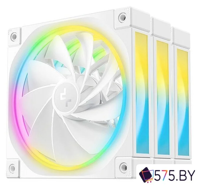 Комплект вентиляторов для корпуса DeepCool FL12R WH-3 IN 1 R-FL12R-WHAPN3-G в магазине 575.by