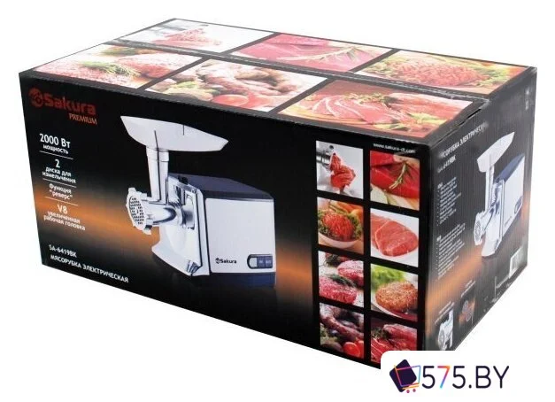 Мясорубка Sakura SA-6419BK Premium в магазине 575.by