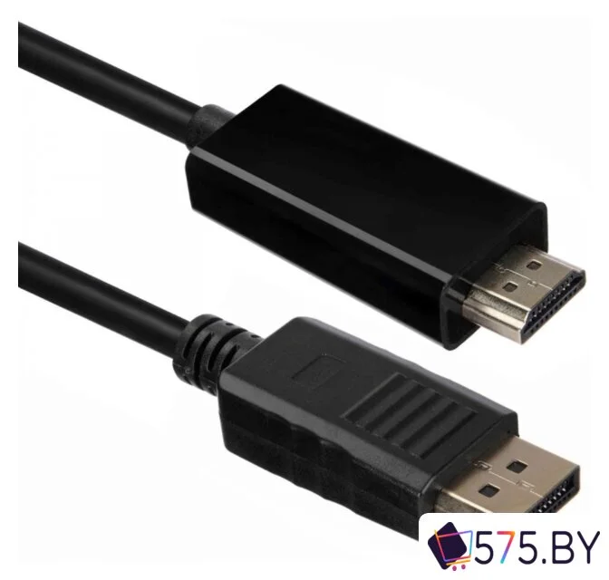 Кабель ACD DisplayPort - HDMI ACD-DDHM2-18B (1.8 м, черный) в магазине 575.by