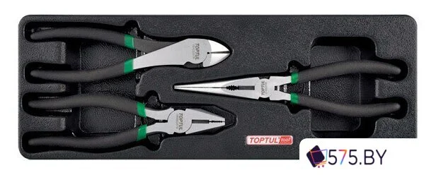 Набор пассатижей Toptul GBAT0304 3 предмета в магазине 575.by