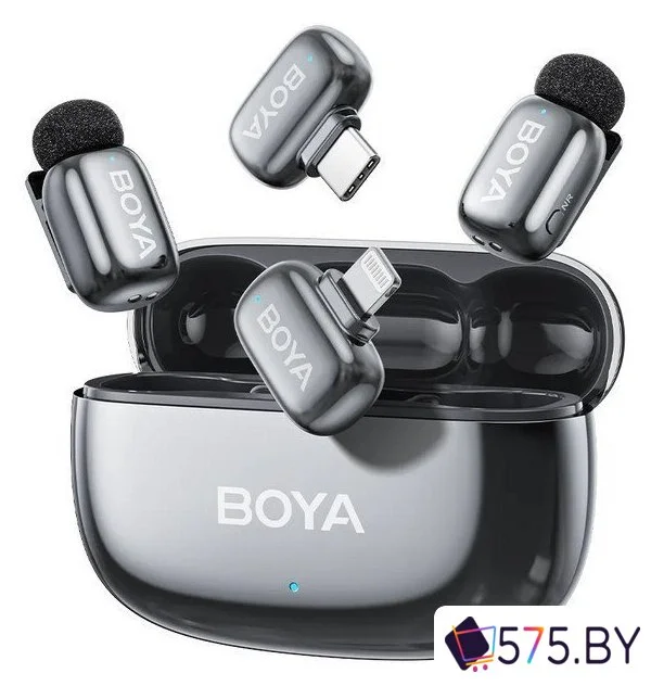 Радиосистема BOYA Mini 2-01 (черный) в магазине 575.by