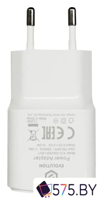 Сетевое зарядное Evolution A70 -050200U-EU1 в магазине 575.by