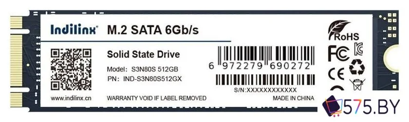 SSD Indilinx S3N80S 512GB IND-S3N80S512GX в магазине 575.by