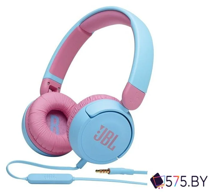 Наушники JBL JR310 (голубой/розовый) в магазине 575.by
