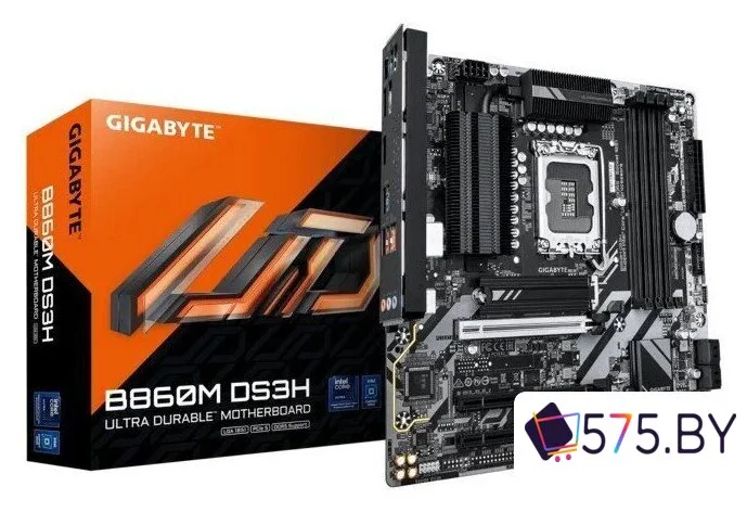 Материнская плата Gigabyte B860M DS3H (rev. 2.2) в магазине 575.by