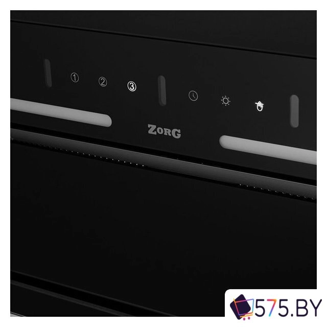 Кухонная вытяжка ZorG Neve 1260 60 S-GC (черный) в магазине 575.by