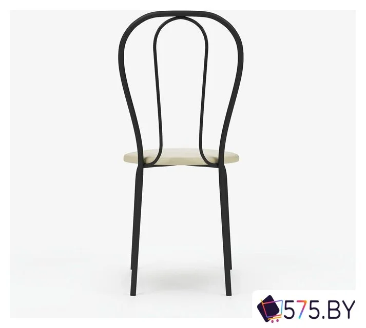 Стул Mio Tesoro Тюльпан Плюс (бежевый/черный) в магазине 575.by