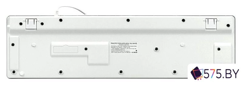 Клавиатура Dialog Gan-Kata KGK-16U (белый) в магазине 575.by