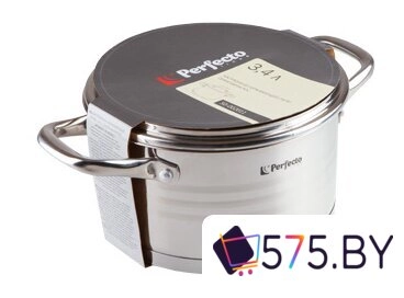 Кастрюля Perfecto Linea Milagros 3.4 л [50-002011] в магазине 575.by