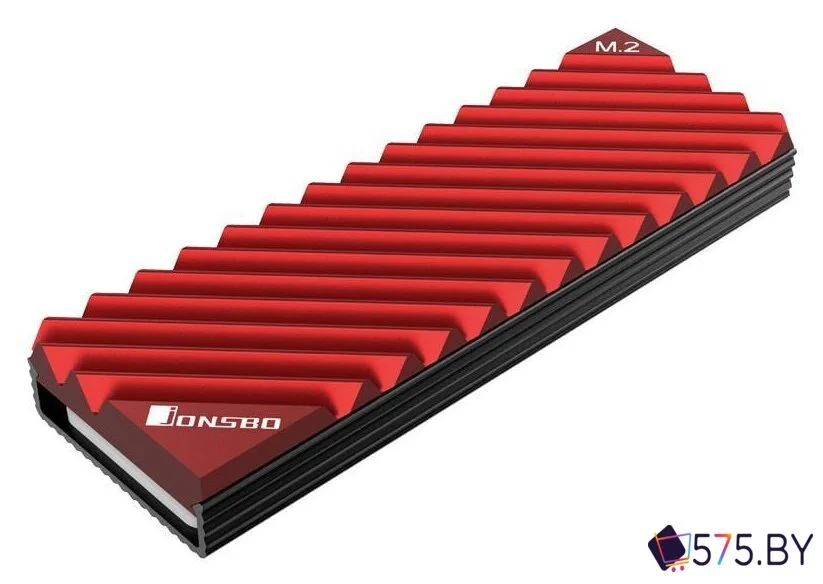 Радиатор для SSD Jonsbo M.2-3 (красный) в магазине 575.by