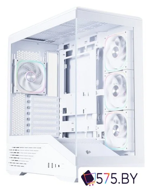 Корпус 1stPlayer GM7 ARGB GM7-WH-3FN7R-W-1FN7-W (белый) в магазине 575.by