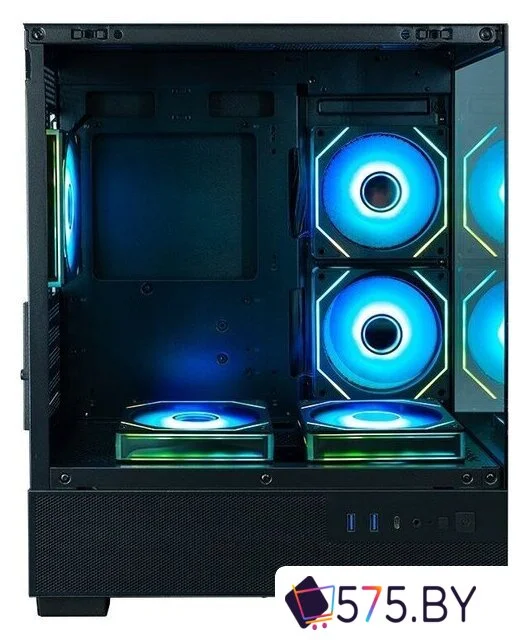 Корпус XASTRA Q400M 5ARGB-C6-UC (черный) в магазине 575.by