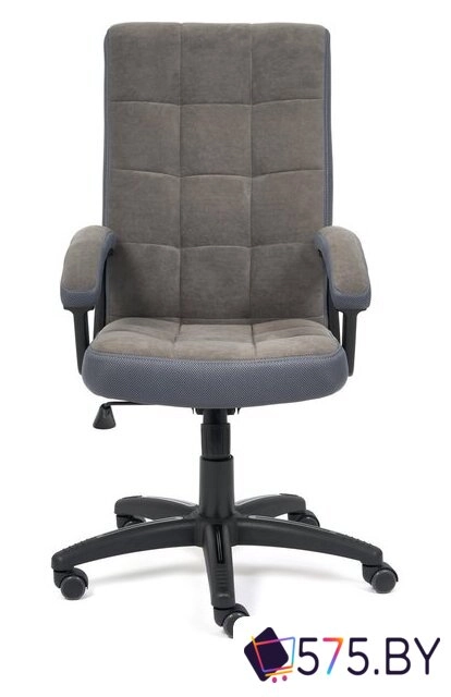 Офисное кресло TetChair Trendy (флок/ткань, серый) в магазине 575.by