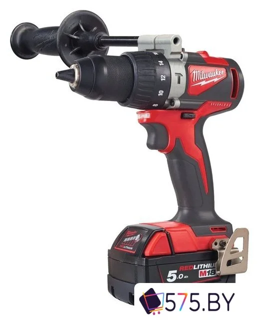 Ударная дрель-шуруповерт Milwaukee M18 BLPD2-502X 4933464517 (с 2-мя АКБ 5 Ач, кейс) в магазине 575.by