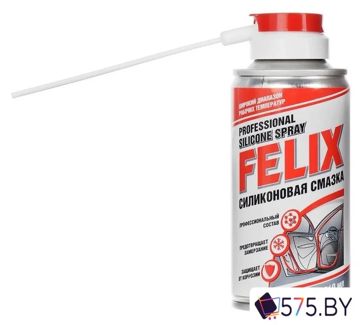 Смазки, пасты и очистители для механических, электрических узлов Felix Смазка силиконовая 210мл 411041035 в магазине 575.by