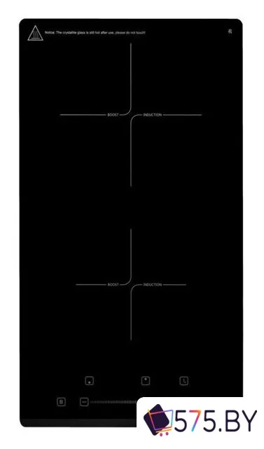 Варочная панель ZorG INO31 black в магазине 575.by