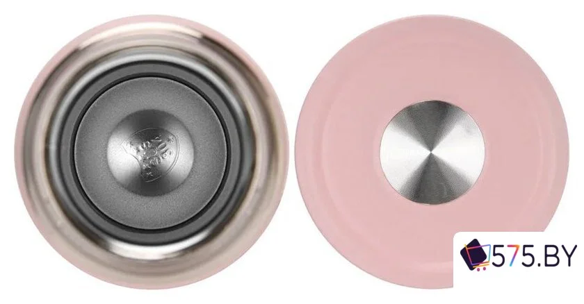 Термокружка Fissman 9879 450мл (розовый) в магазине 575.by