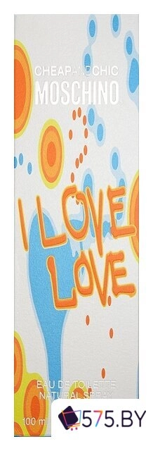 Туалетная вода Moschino Cheap and Chic I Love Love EdT (100 мл) в магазине 575.by