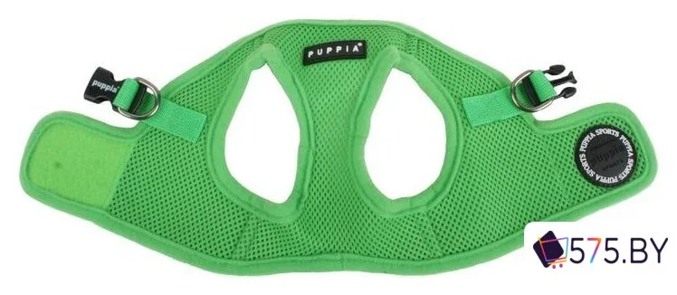 Шлейка-жилетка Puppia Soft Vest PAHA-AH305-GR-S (зеленый) в магазине 575.by