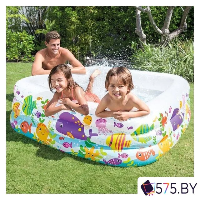 Надувной бассейн Intex Sea Aquarium 57471 (159х50) в магазине 575.by