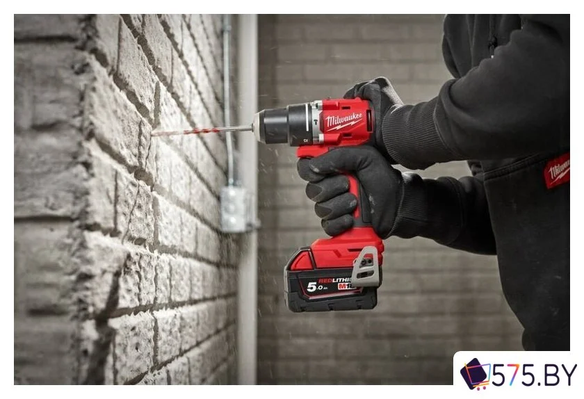 Ударная дрель-шуруповерт Milwaukee M18 M18BLPDRC-422C 4933492825 (с 2-мя АКБ 2 Ач + 4 Ач, кейс) в магазине 575.by