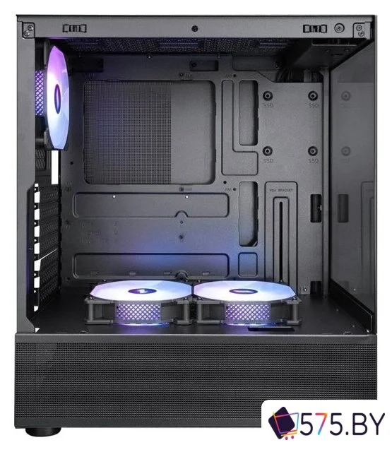 Корпус 1stPlayer MIKU Mi7-A ARGB (черный) в магазине 575.by