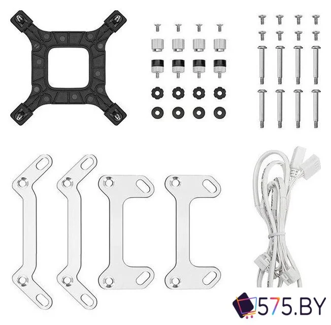 Система жидкостного охлаждения для процессора DeepCool LM240 WH R-LM240-WHDMMC-1 в магазине 575.by