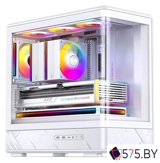 Корпус Jonsbo D200 (белый) в магазине 575.by