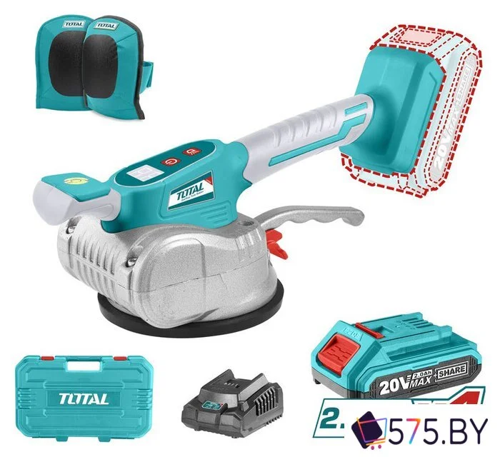 Стеклодомкрат (присоска для стекла и плитки) Total TTVLI20101 (с 1-им АКБ) в магазине 575.by