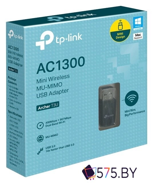 Wi-Fi адаптер TP-Link Archer T3U в магазине 575.by