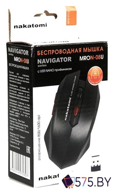 Мышь Nakatomi MRON-08U в магазине 575.by