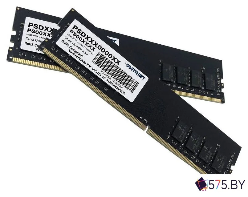 Оперативная память Patriot Signature Line 2x8GB DDR4 PC4-25600 PSD416G3200K в магазине 575.by