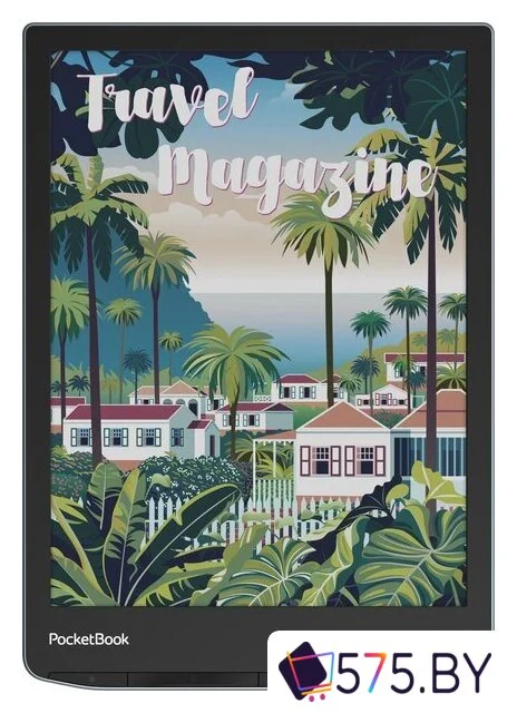 Электронная книга PocketBook 743K3 InkPad Color 3 (черный/серебристый) в магазине 575.by