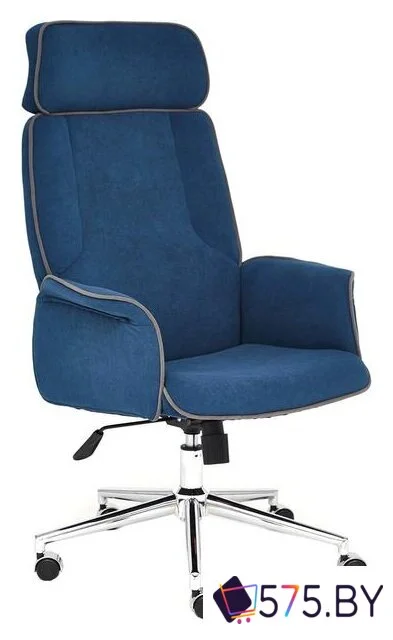 Офисное кресло TetChair Charm (флок, синий) в магазине 575.by