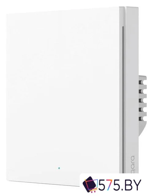 Выключатель Aqara Smart Wall Switch H1 одноклавишный без нейтрали (белый) в магазине 575.by