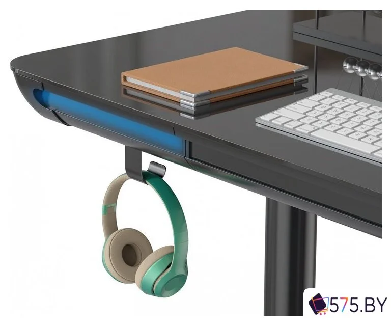 Стол с регулировкой высоты CACTUS CS-EGD-BK-LED в магазине 575.by