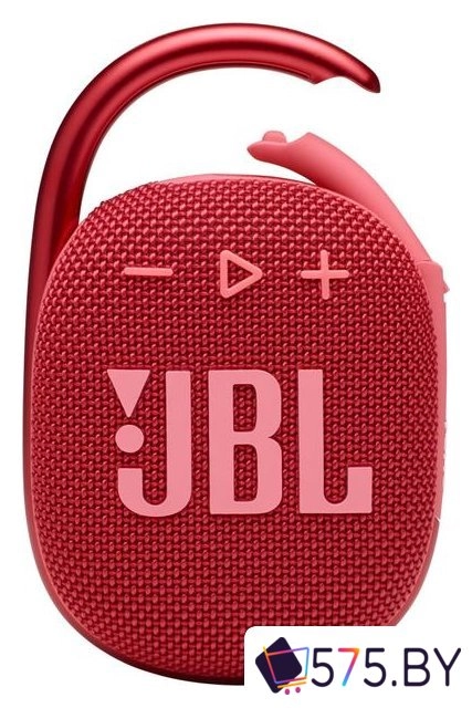 Беспроводная колонка JBL Clip 4 (красный) в магазине 575.by